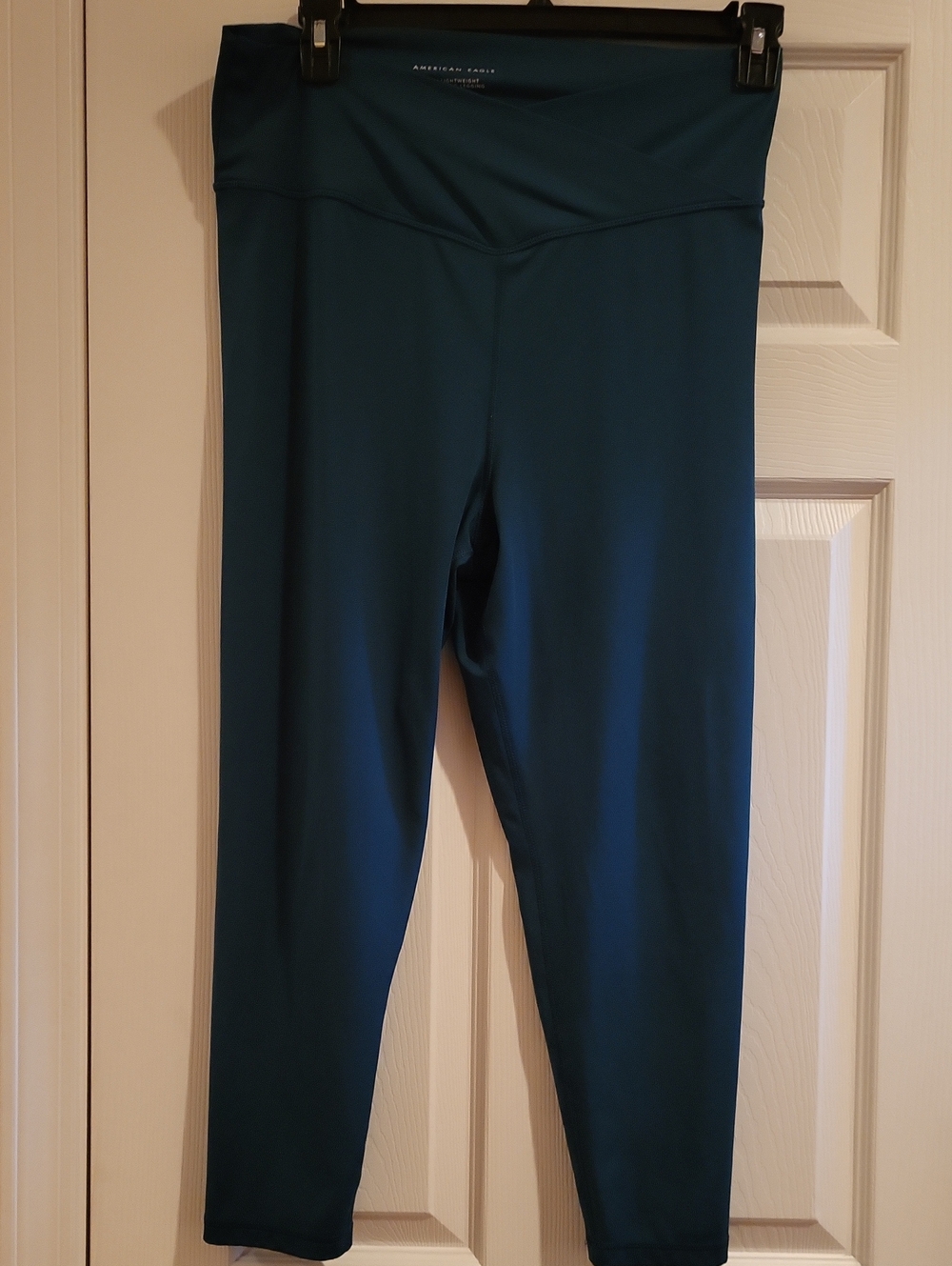 American Eagle The Lightweight Everything 7/8 Ankle Leggings Green-XL